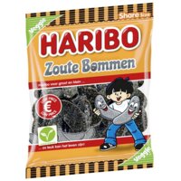 Een afbeelding van Haribo Zoute Bommen