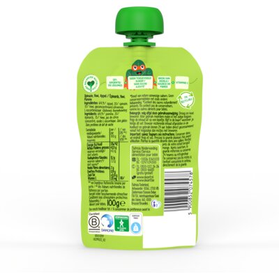 pdp-image-Olvarit Knijpfruit spinazie kiwi appel 6m+