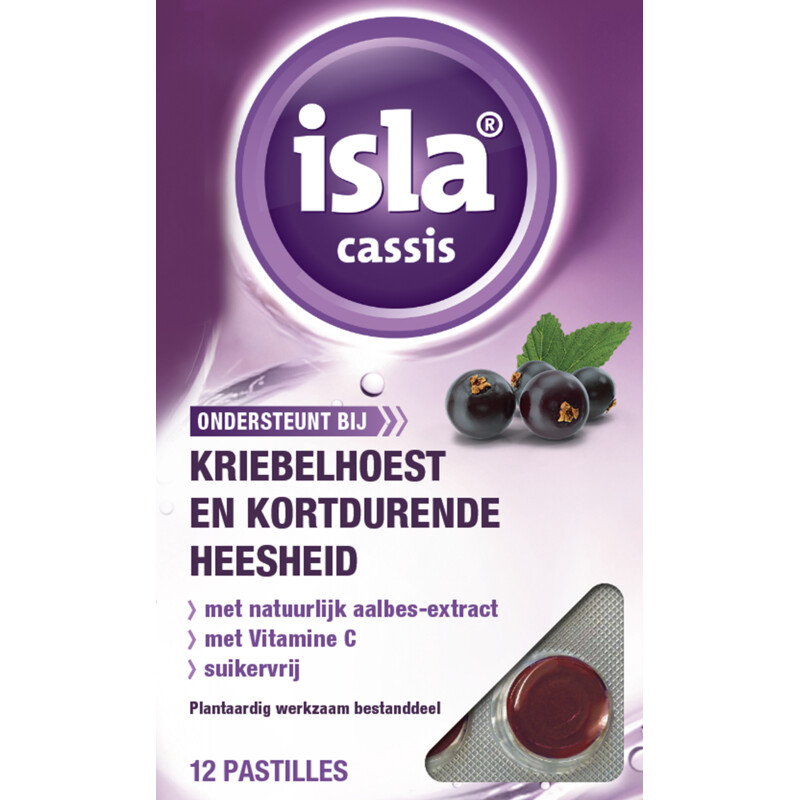 Een afbeelding van Isla Cassis pastilles