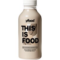 Een afbeelding van Yfood This is food cold brew coffee