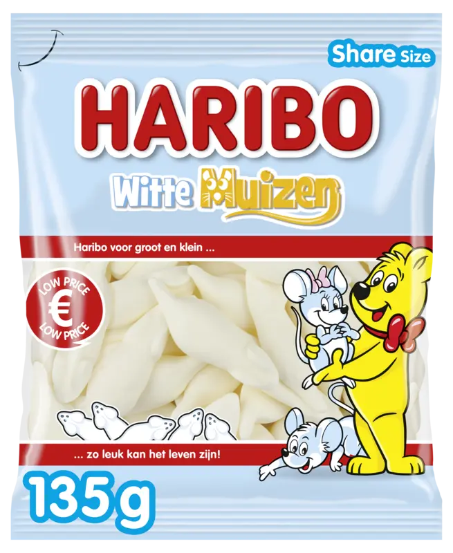 Haribo Witte muizen