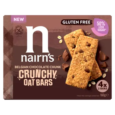 pdp-image-Nairn's Belgian chocolate chunk crunchy oat bars