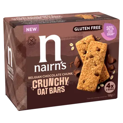 pdp-image-Nairn's Belgian chocolate chunk crunchy oat bars