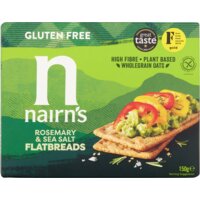 Een afbeelding van Nairn's Rosemary & sea salt flatbread