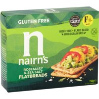 Een afbeelding van Nairn's Rosemary & sea salt flatbread