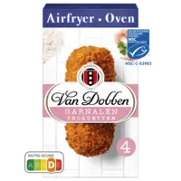 Van Dobben Oven en airfryer garnalen croquetten