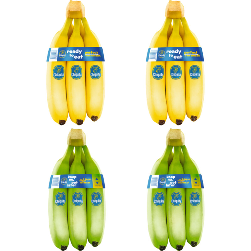 Een afbeelding van Chiquita Groen & Geel mix 4-pakket