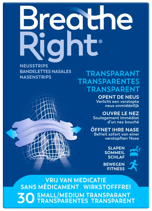 Neusstrips transparant