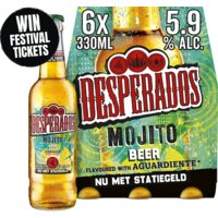Een afbeelding van Desperados Mojito bier 6-pack