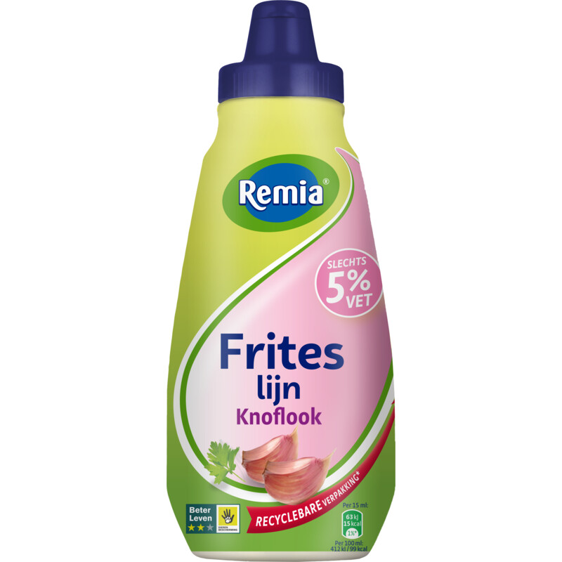 Een afbeelding van Remia Friteslijn knoflook