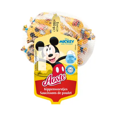 pdp-image-Aoste Disney mickey kippenworstjes bel
