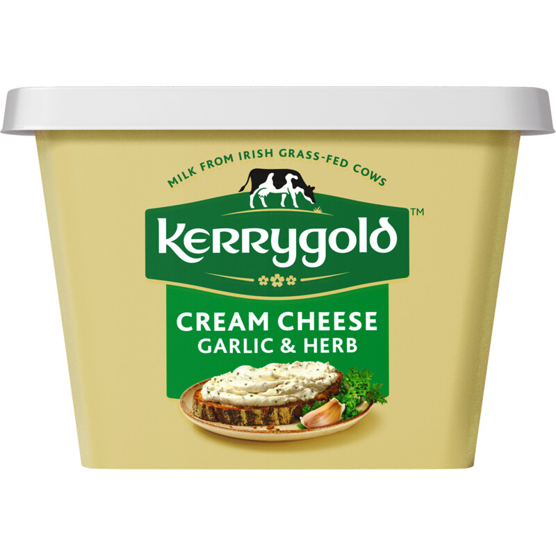 Een afbeelding van Kerrygold Cream cheese garlic & herb