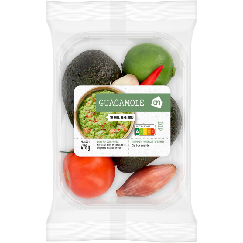Een afbeelding van AH Mexicaanse guacamole pakket
