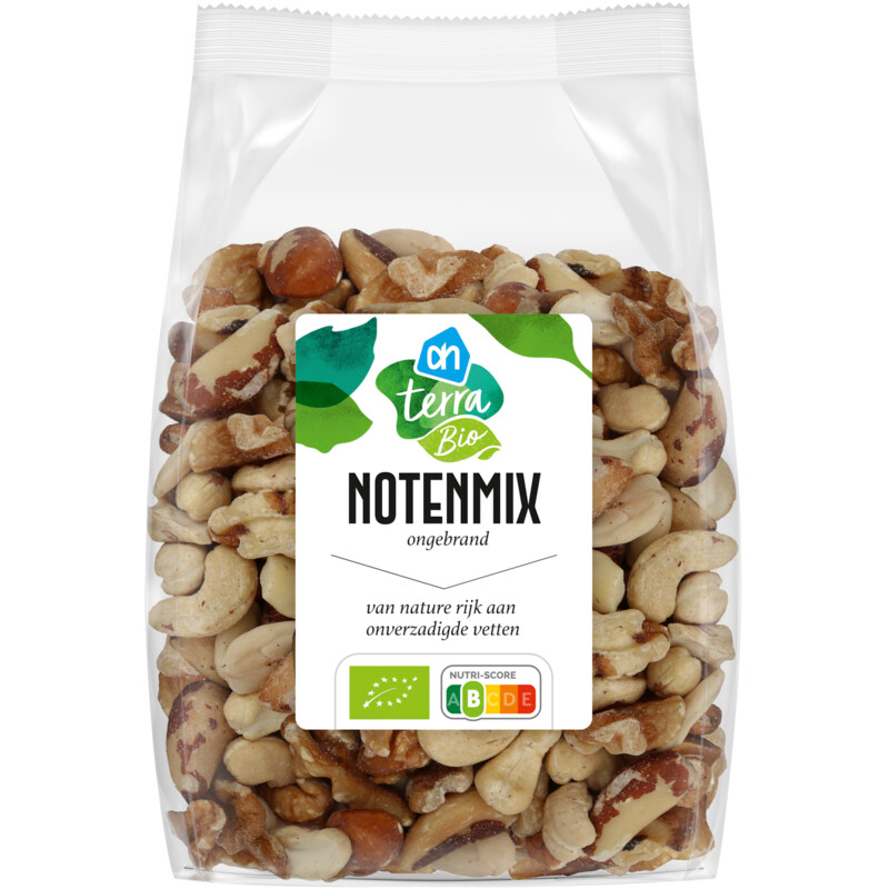 Een afbeelding van AH Biologisch Notenmix ongebrand