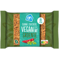 AH Dunne crackers vegan met groenten