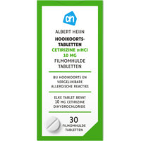 AH Hooikoortstabletten cetirizine 10mg
