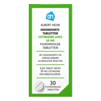 AH Hooikoortstabletten cetirizine 10mg