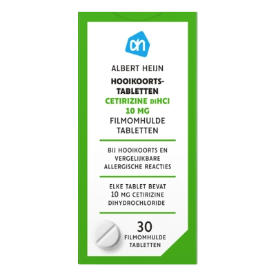 pdp-image-AH Hooikoortstabletten cetirizine 10mg