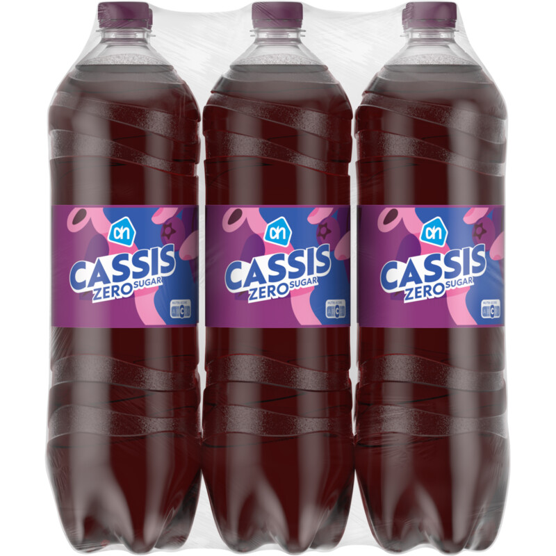 Een afbeelding van AH Cassis zero sugar 6-pack