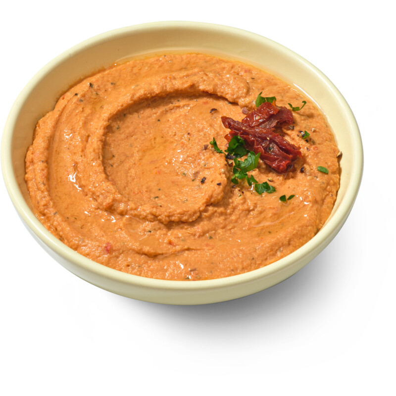 Een afbeelding van AH Terra Plantaardige hummus zongedroogde tomaat