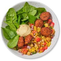 Een afbeelding van AH Terra Lunchsalade couscous falafel