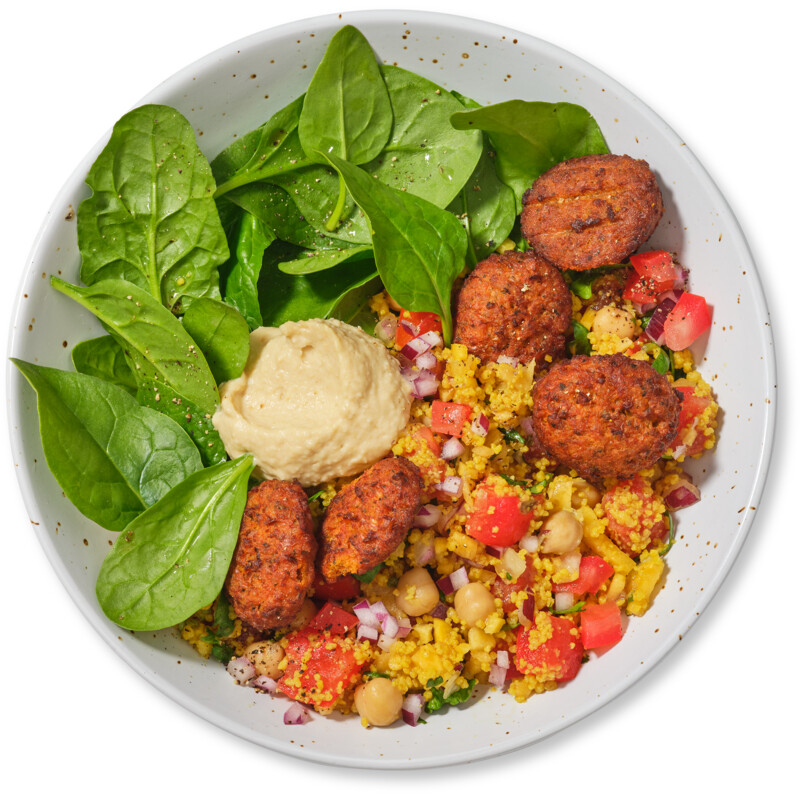 Een afbeelding van AH Terra Lunchsalade couscous falafel