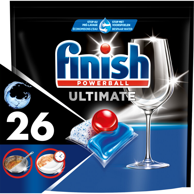 Een afbeelding van Finish Ultimate vaatwastabletten