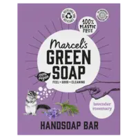 Marcel's Green Soap Handzeep bar lavendel & rosemarijn