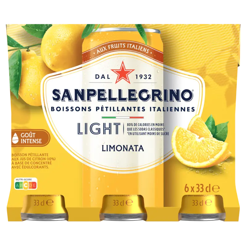 S. Pellegrino Limonata light 6-pack