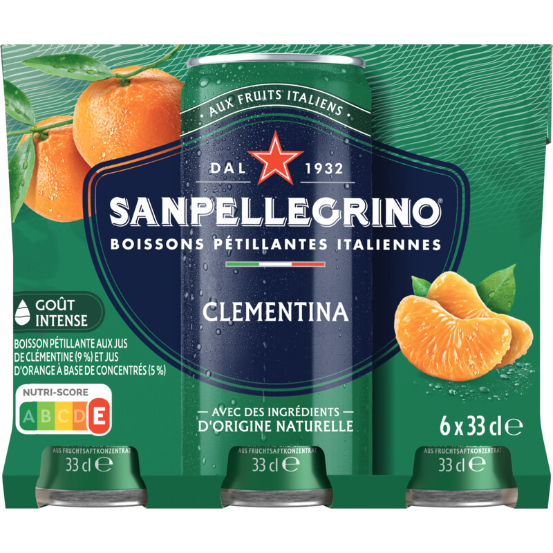 Een afbeelding van S. Pellegrino Clementina 6-pack