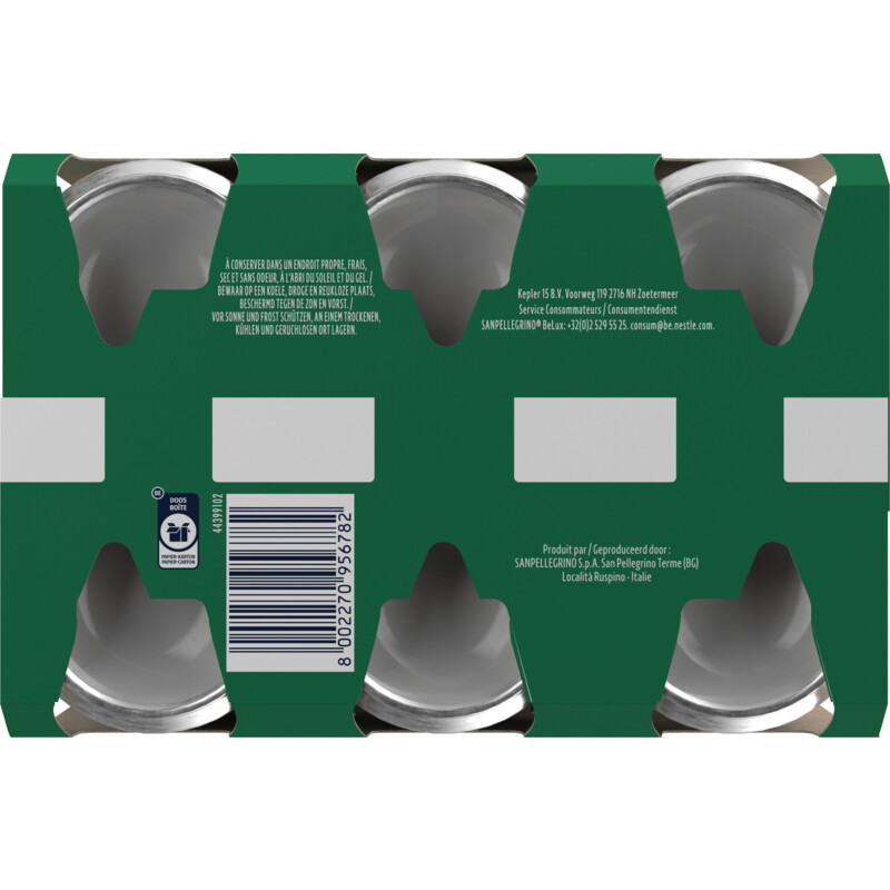 Een afbeelding van S. Pellegrino Clementina 6-pack
