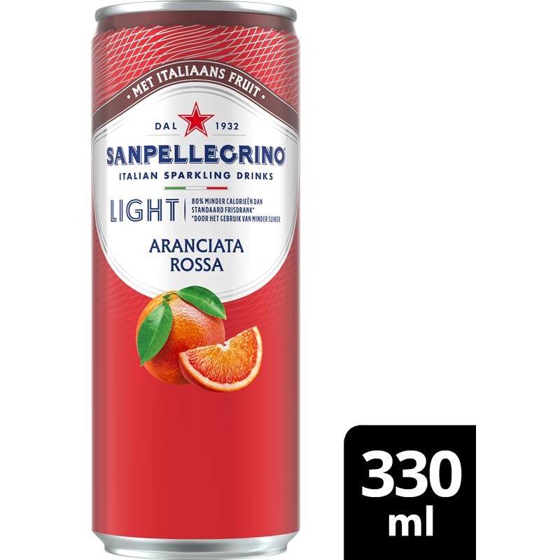 Een afbeelding van S. Pellegrino Aranciata rossa light