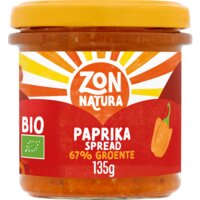 Een afbeelding van Zonnatura Groentespread paprika