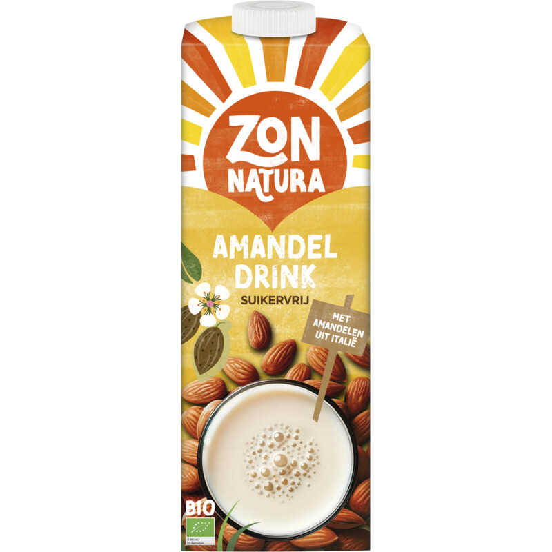 Een afbeelding van Zonnatura Amandeldrink ongezoet
