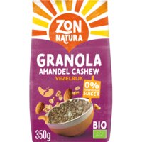 Een afbeelding van Zonnatura Granola amandel cashew vezelrijk