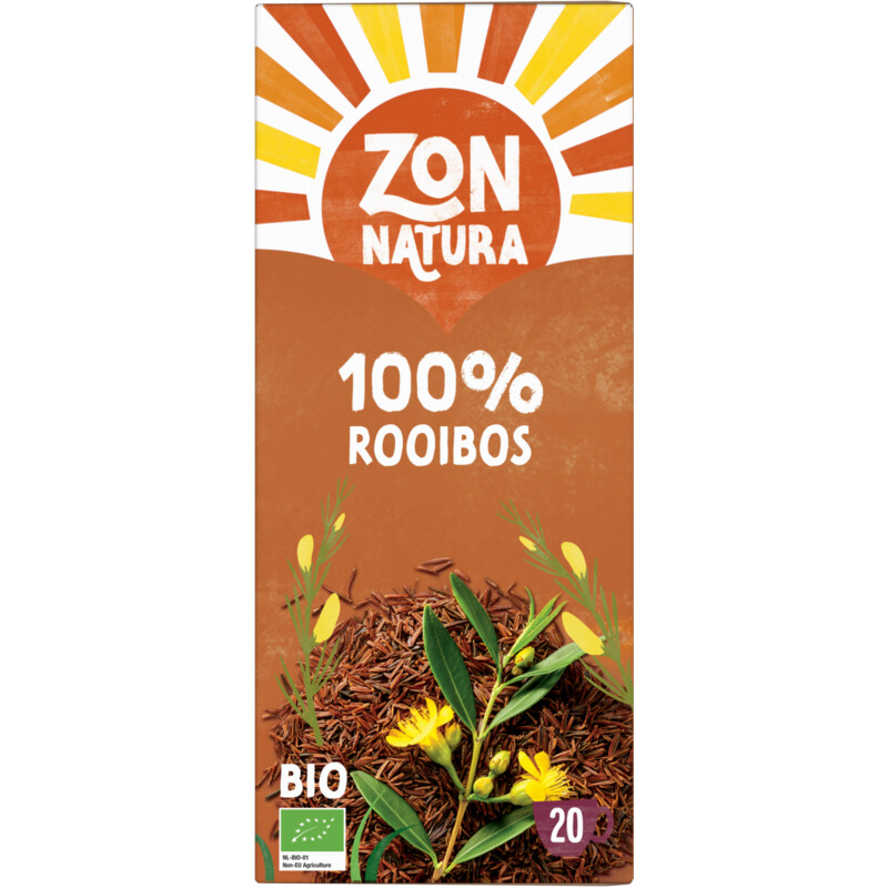Een afbeelding van Zonnatura 100% rooibos kruideninfusie
