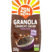 Een afbeelding van Zonnatura Granola crunchy cacao vezelrijk