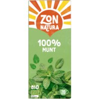 Een afbeelding van Zonnatura 100% munt kruideninfusie