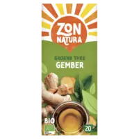 Zonnatura Groene thee gember