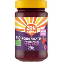 Een afbeelding van Zonnatura Fruitspread woudvruchten