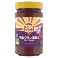 Zonnatura Woudvruchten fruitspread 75% fruit