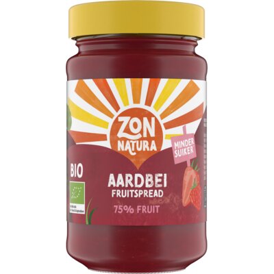 pdp-image-Zonnatura Aardbei fruitspread 75% fruit