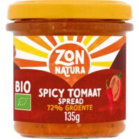 Een afbeelding van Zonnatura Groentespread spicy tomaat