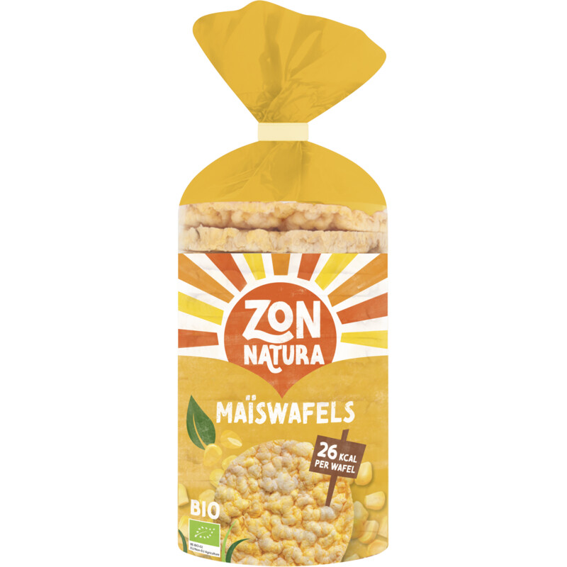 Een afbeelding van Zonnatura Maïswafels
