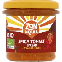 Een afbeelding van Zonnatura Groentespread spicy tomaat