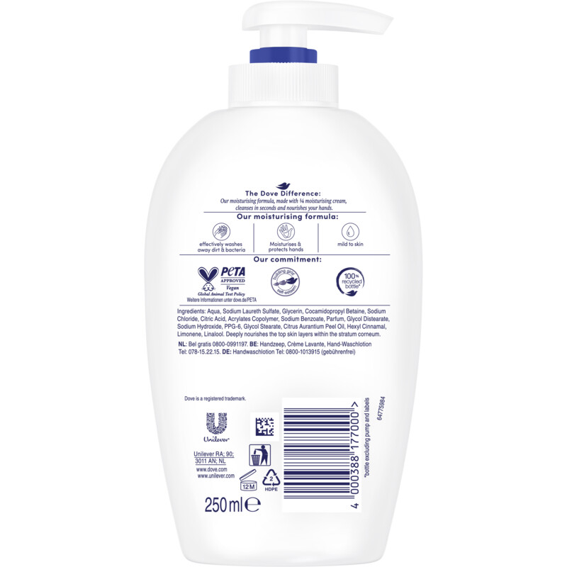 Een afbeelding van Dove Deeply nourishing verzorgende handzeep