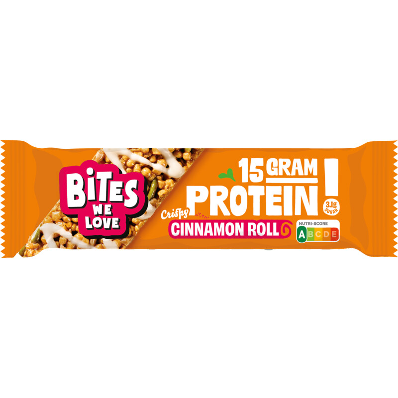 Een afbeelding van BitesWeLove Protein bar cinnamon roll