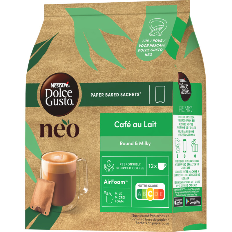 Een afbeelding van Nescafé Dolce Gusto Neo café au lait capsules