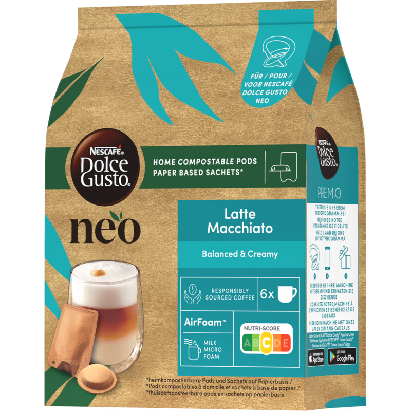 Een afbeelding van Nescafé Dolce Gusto Neo Latte macchiato capsules