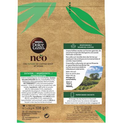 pdp-image-Nescafé Dolce Gusto Neo café au lait koffiepads